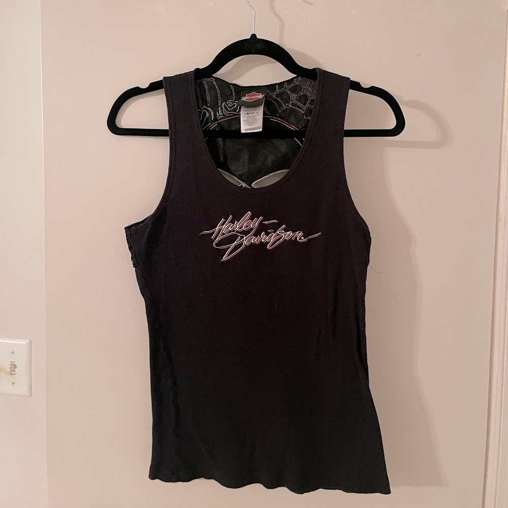 {Harley Davidson Skull Tank}